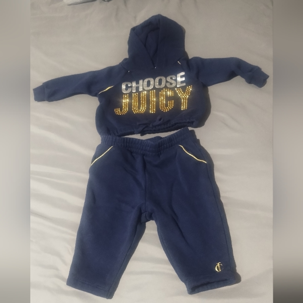 Juicy couture baby size 3 to 6 months